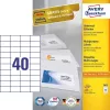 Avery Zweckform 3651 Universal Lipdukai 52,5 x 29,7 mm, 100 lapų, balti