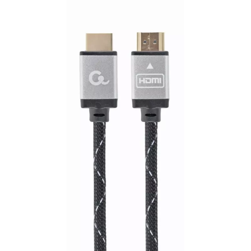 Gembird CCB-HDMIL-2M HDMI laidas, HDMI A tipo (standartinis), pilka spalva, 2 m