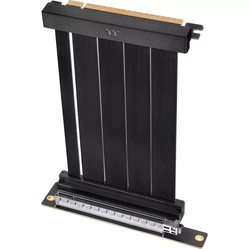 Thermaltake PCI-E 4.0 130mm Dvigubas 90 laipsnių kabelis