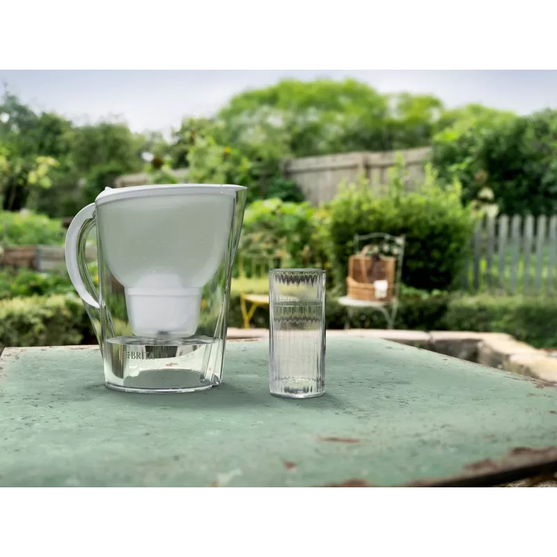 Vandens filtro ąsotis BRITA Marella XL, 3,5 l talpa, su 2 Maxtra+ Pro kasetėmis