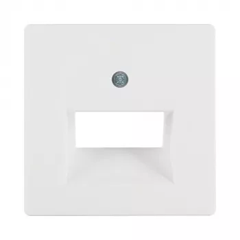 Sieninė plokštė / jungiklio dangtelis Berker 14096089 — Baltas plastikas, pakuotė po 10 vnt.