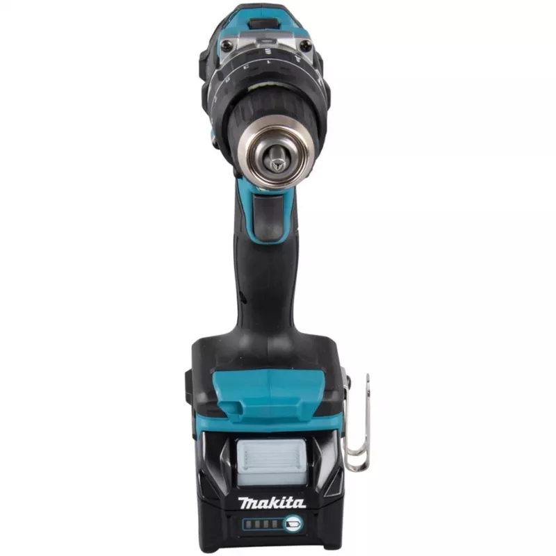 Makita besmūgis rotacinis plaktukas / gręžtuvas 2 greičiai, raktinis griebtuvas 13 mm, 64 N·m, 2 baterijos ir įkroviklis, 40 V
