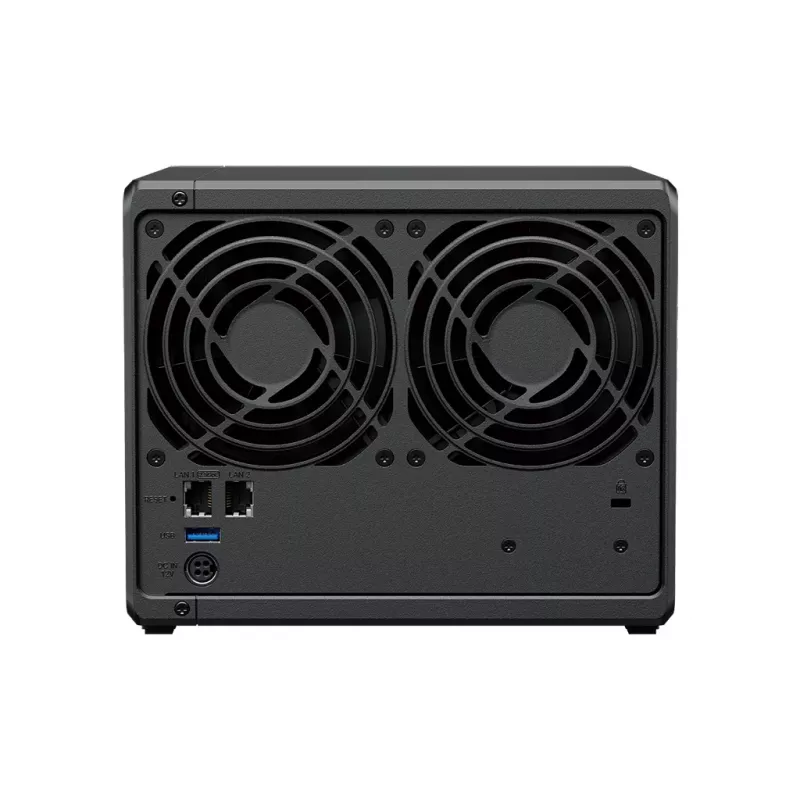 NAS saugojimo serveris SYNOLOGY DS425+ — 4 lizdai, Intel Celeron J4125 2.0–2.7 GHz, 2 GB DDR4, 0 TB, 2.5GbE, 2 M.2 lizdai