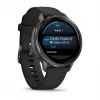Garmin Venu 4 3,05 cm (1,2 colio) AMOLED 41 mm skaitmeninis 390 x 390 pikselių jutiklinis ekranas Juodas Wi-Fi GPS (palydovas)