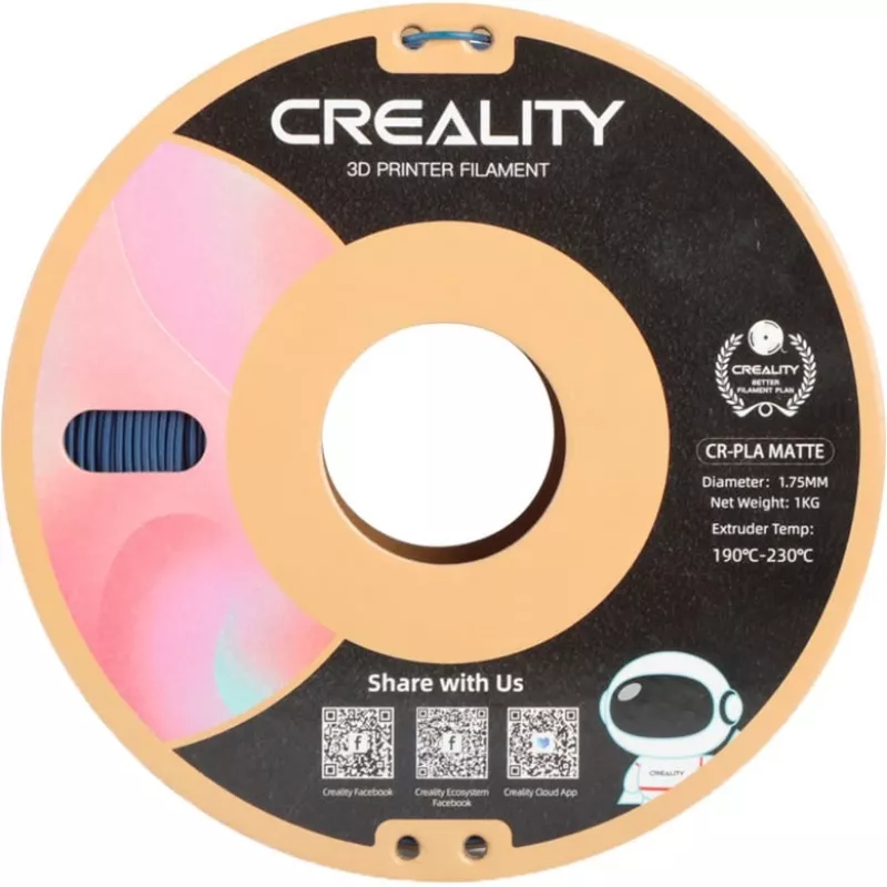 3D spausdinimo medžiaga Creality 3301010298 PLA mėlyna 1 kg 1,75 mm