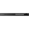 Grandstream GWN7802P valdomas L2+ PoE+ komutatorius, 16 Gigabit prievadų + 4 SFP