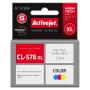 Kasetė su rašalu ActiveJet AC-576NX suderinama su Canon CL-576XL didelės talpos, dažų pagrindu, geltona/raudona/mėlyna, 15 ml