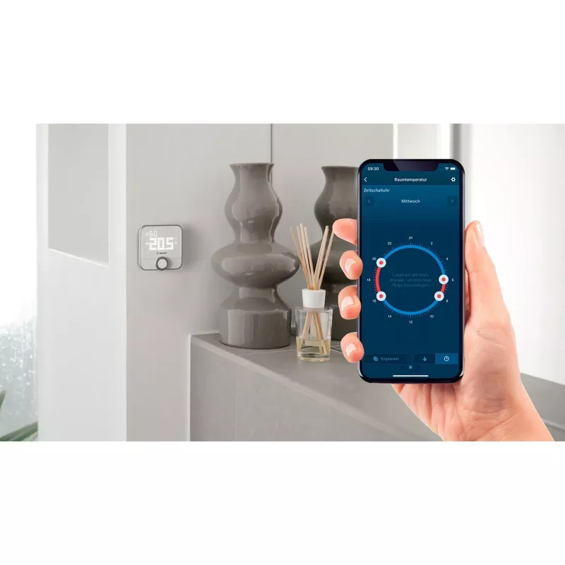 BOSCH Smart Home II kambario termostatas 230 V šildomoms grindims