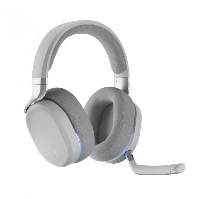Fractal Design Scape ausinės laidinės ir belaidės, lankeliu, muzikai, su įkrovimo stovu, pilka