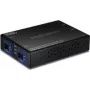 TRENDnet 4-PORT GIGABIT SWITCH SU - Switch - 1 Gbps (TFC-G22SFP)
