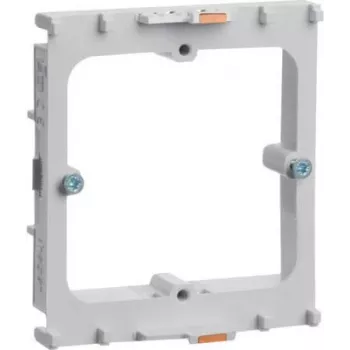 Hager montavimo dėžutė grindų kanalui 71 mm x 64 mm GLT1511 šviesiai pilka (RAL 7035) 1 vnt.