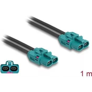 DeLOCK Laidas HDMTD Z dvigubas lizdas į HDMTD Z dvigubas lizdas 1 m