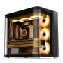 Korpusas Jonsbo TK-2 2.0 Midi Tower juodas