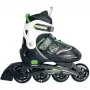 Verstellbare Kinderinliner Gr. 29-32, Inline-Skates grün/schwarz