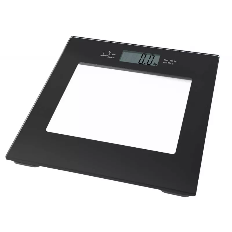 Svarstyklės asmeninės elektroninės JATA 290 Square juodos