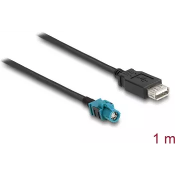 DeLOCK laidas HSD Z moteriškas į USB 2.0 Type-A moteriškas 1 m