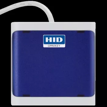 HID OMNIKEY 5022 CL (tamsiai mėlyna) – belaidis kortelių skaitytuvas 13,56 MHz, USB A, CCID