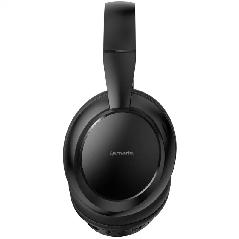 Ausinės 4smarts SkyBuds Wave belaidės Bluetooth ir laidinės juodos