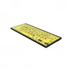 Logickeyboard LKB-LPBY-BTON-DE klaviatūra Bluetooth QWERTZ vokiška juoda - geltona