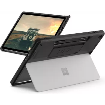 UAG Urban Armor Gear Scout Handstrap Dėklas | Microsoft Surface Pro 12 colių (1. leidimas) | juodas | 324022114040
