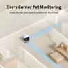 Robotinis augintinio monitorius Enabot Rola Mini — Wi‑Fi, 5000 mAh baterija, 3 MP, 137° matymo laukas, balta/juoda