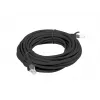 Tinklo kabelis LANBERG PCU5-10CC-0500-BK Cat5e U/UTP RJ-45 – 5 m, juodas, CCA laidininkas