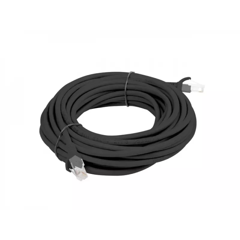Tinklo kabelis LANBERG PCU5-10CC-0500-BK Cat5e U/UTP RJ-45 – 5 m, juodas, CCA laidininkas