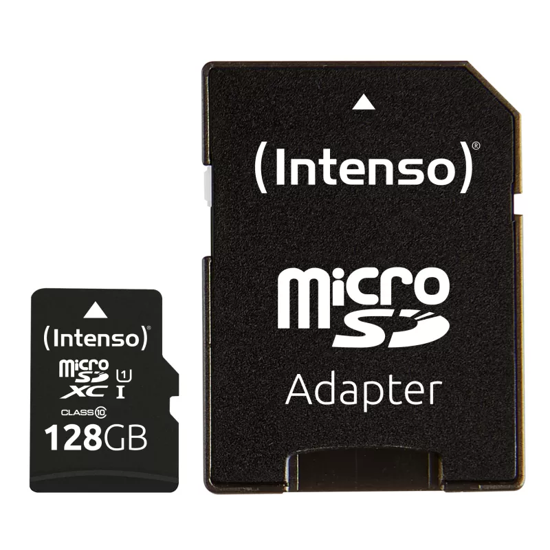 Intenso 128GB microSDXC UHS-I Class 10 atminties kortelė