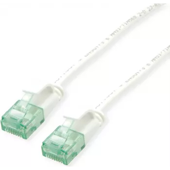 ROLINE RM UTP Patch Laidas Kat6A/Kl.EA SLIM Baltas 0,15m - UTP (21.45.3460)
