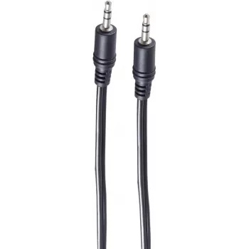 shiverpeaks BS30812-5 Garso kabelis 5 m 3.5mm Juodas (BS30812-5)