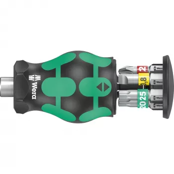 Kraftform compact Stubby Magazin 1 bitų rinkinys (juoda/žalia, 7 dalių)