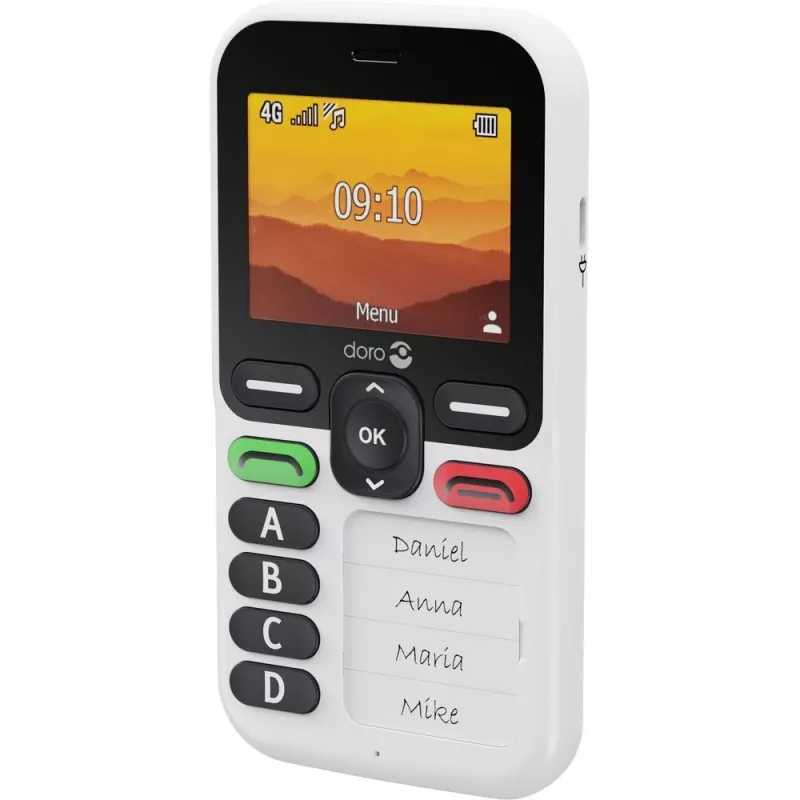 Išmanusis telefonas Doro Leva X10 2,4 colio 1150 mAh pilkas