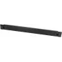 LogiLink Professional - Užpildymo skydelis stelažui - Juoda, RAL 9005 - 1U - 48,3 cm (19 inch)
