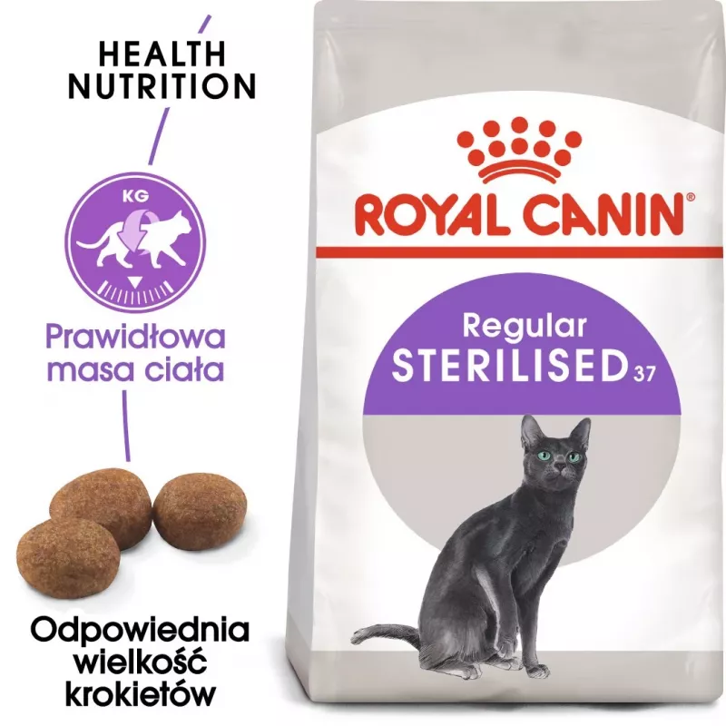ROYAL CANIN Sterilised 37 sausas kačių ėdalas 10 kg