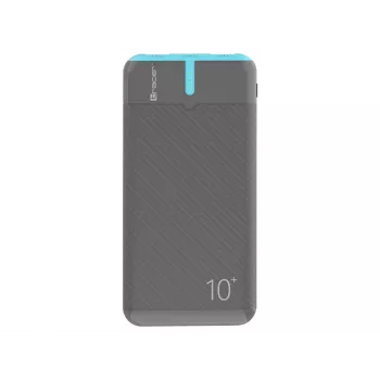 PowerBank EnerGo 10000mAh pilkai mėlyna