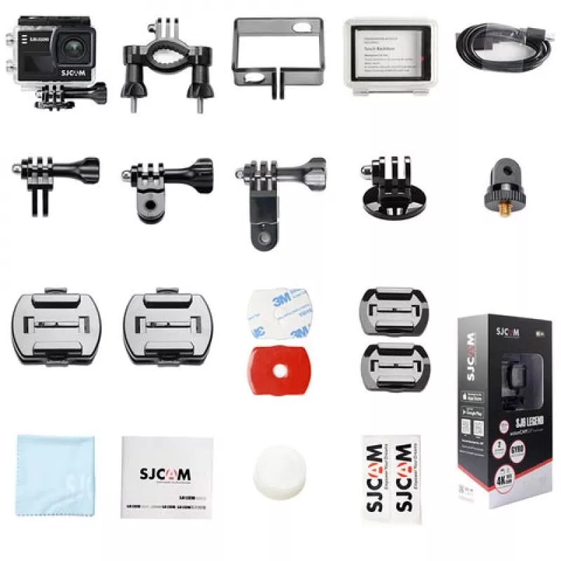 Veiksmo kamera SJCam SJ6 Legend – 4K vaizdo įrašai, 16 MP nuotraukos