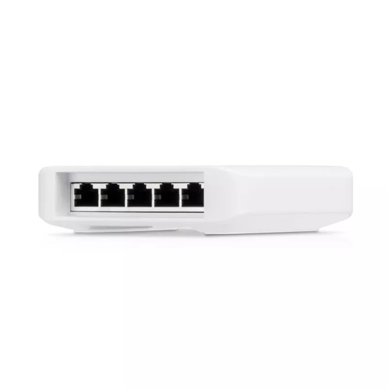 Ubiquiti UniFi Switch Flex (3 vienetų pakuotė) Valdomas L2 Gigabit Ethernet jungiklis su PoE, baltas
