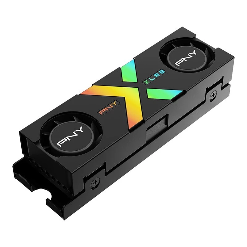 PNY XLR8 CS3150 1 TB M.2 2280 NVMe SSD diskas, PCIe 5.0, su radiatoriumi