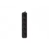 Prailginimo laidas Lanberg PS0-05E-0150-BK 1,5 m 5 kištukinių lizdų juodas