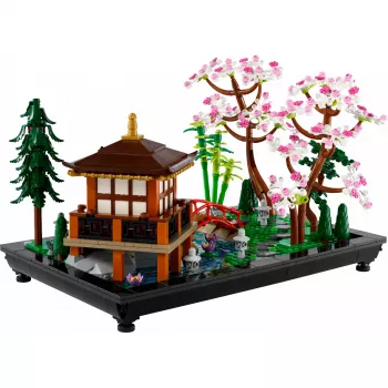 LEGO ICONS 10315 Zen sodas – statybų rinkinys suaugusiems, 1363 detalės, 18+