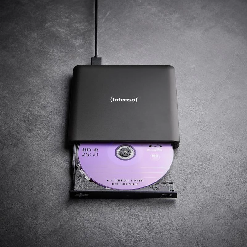 Intenso 5401500 DVD RW USB 3.2 išorinis įrenginys juodas