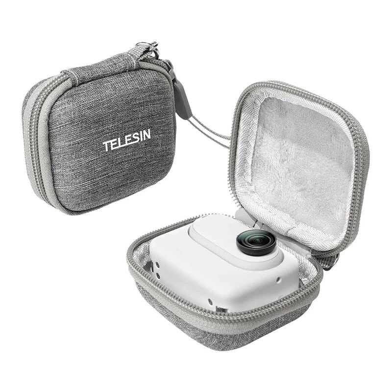 Mini krepšys kamerai Telesin IS-HCC-001, skirtas Insta360 GO 3 – kompaktiškas, lengvas apsauginis dėklas