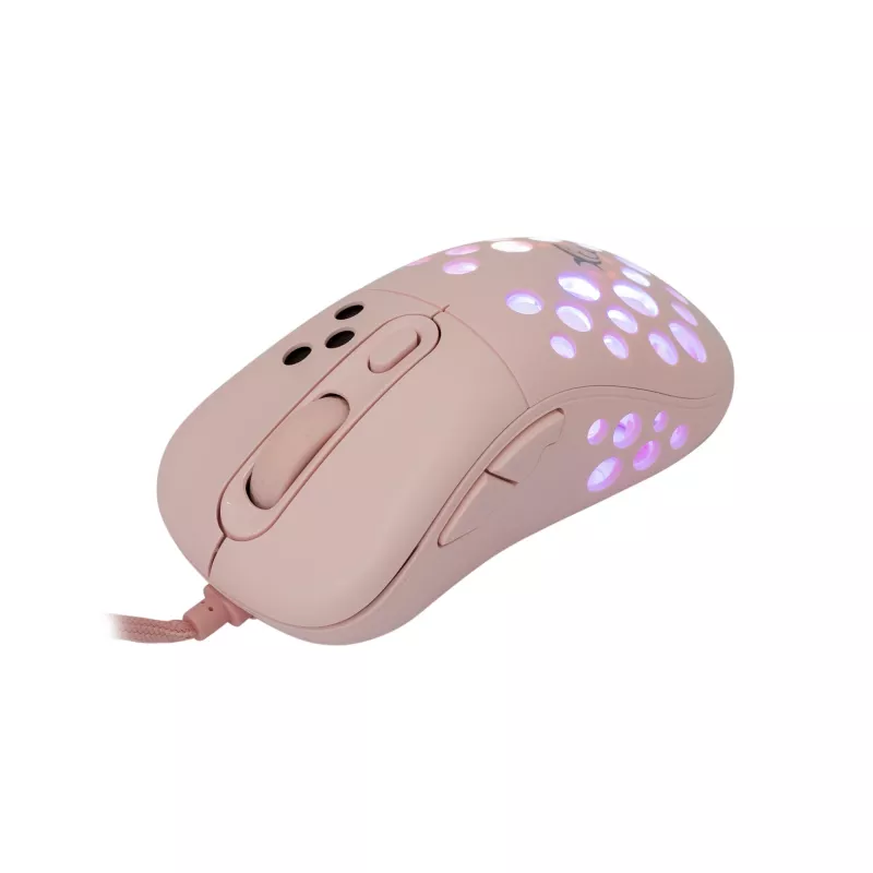 Pelė White Shark GM-5013 Azrael Pink USB