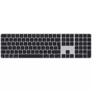 Apple Magic Keyboard su Touch ID ir skaitmenine klaviatūra USB + Bluetooth QWERTY švediškas juodas