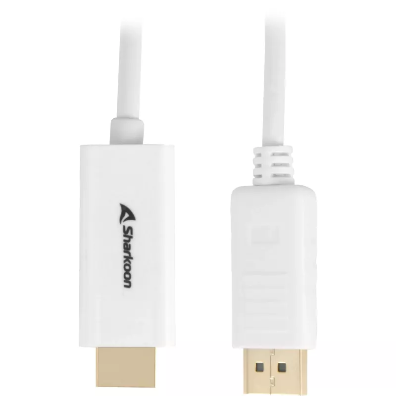 Aktyvus DisplayPort į HDMI laidas Sharkoon DisplayPort 1.2 → HDMI 4K 2 m 60 Hz