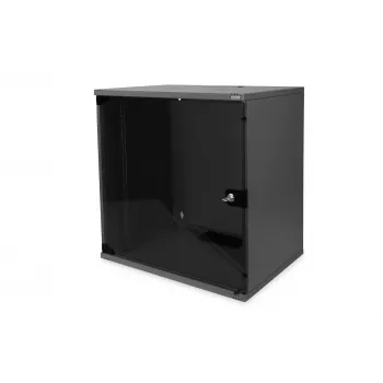 DIGITUS Professional - Spinta - SOHO, neišardyta - 540x400 mm (pxg) - tinkama montuoti ant sienos - Juoda, RAL 9005 - 12U - 48,3 cm (19 inch) (DN-19 12-U-S-SW)