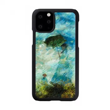 Apsauginis dėklas išmaniesiems telefonams iKins, skirtas iPhone 11 Pro, juodos spalvos, plonas