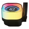 Oro aušintuvas Corsair iCUE LINK TITAN 240 RX LCD 12 cm juodas 300-2100 RPM