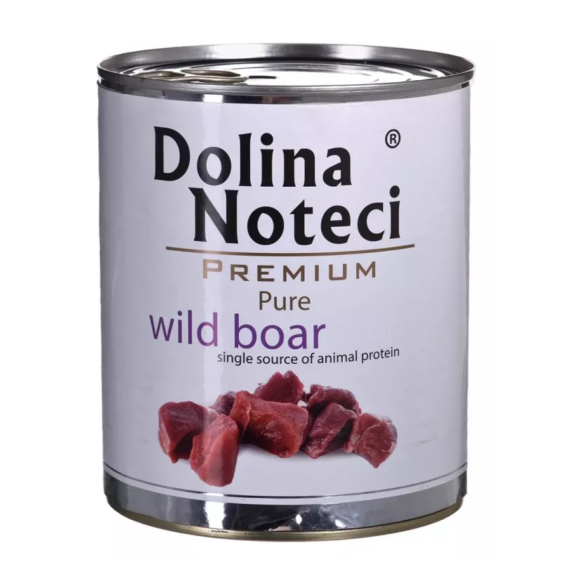 Šlapias šunų ėdalas Dolina Noteci Boar Adult 800 g – monoproteininis šernas