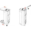 Hikvision DS-PDTT15AM-LM-WE Baltas